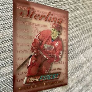 Detroit Red Wings Sergei Fedorov card